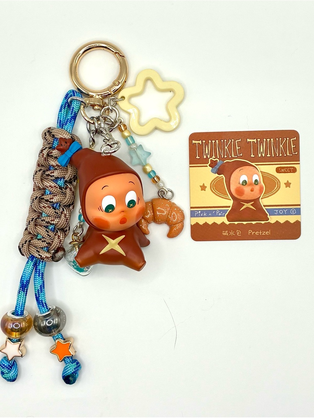 Twinkle Twinkle x Create Your Taste Bag Charm - Pretzel
